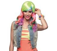 Bracelet punk multicolore adulte multicolore G