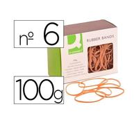 Bracelet - Q-Connect - 54311 - Caoutchouc - Plastique - Couleurs Assorties