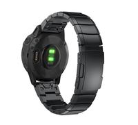 Bracelet QuickFit de 22 mm compatible avec Garmin Epix Gen 2 47 mm/Epix Pro Gen 2 47 mm - Bracelet de rechange en acier inoxydable pour homme et femme - Bracelet d'affaires pour Epix Gen 2 47 mm
