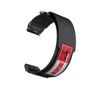 Bracelet QuickFit en nylon 22mm 26mm Pour Garmin Fenix 7 7X 6 6X Pro 5X, Fenix8 51mm 47mm Tactix7, Enduro 3 2(Black,26mm)