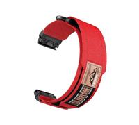 Bracelet QuickFit en nylon 22mm 26mm Pour Garmin Fenix 7 7X 6 6X Pro 5X, Fenix8 51mm 47mm Tactix7, Enduro 3 2 Accessoires(Red,26mm(Fenix 7X 6X 5X))