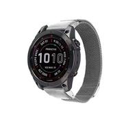 imoshion imoshion Bracelet QuickFit® Milanais Connexion Garmin 20 mm Taille L/XL Argent Argent