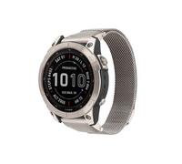 imoshion imoshion Bracelet QuickFit® Milanais Connexion Garmin 22 mm Taille L/XL Starlight Starlight