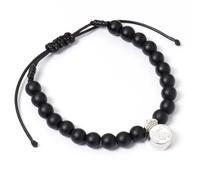 The Carat Shop Bracelet Real Madrid Football Club en perles noires