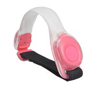 Bracelet réfléchissant ajustable : sécurité pour la course nocturne, accessoire de sport outdoor, haute visibilité, polymère souple et