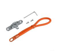 Bracelet réglable avec adaptateur 1/4 pour télécommande DJI RC et RC2 pour une fixation fiable de la main (orange)