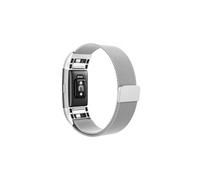 Bracelet Réglable en Acier Inoxydable Argent pour Fitbit charge 2 XCSOURSE