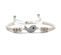 Bracelet réglable en alliage de zinc pour femme avec cordon rouge mauvais œil fait à la main bouddhiste tibétain DIY, Pierre