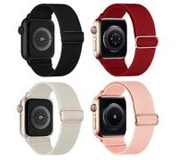 Bracelet réglable pour Apple Watch SE Ultra 2/1, ensemble de 4 pièces, confort et style pour tous les poignets de 115 à 240 mm