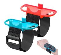 Bracelet Réglable pour Just Dance et Zumba Burn It Up,Brassard Compatible avec Switch Joy-Cons,2 Paquets pour Adultes et Enfants