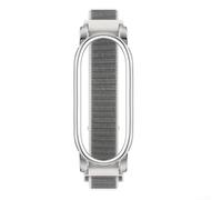 Bracelet réglable pour PLAUD pour NotePin pour enregistreur vocal NotePinS, bracelet de rechange en nylon doux respirant avec étui de protection (gris)