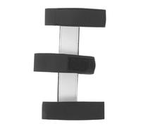Bracelet Rembourré en EVA pour Ustensiles, Support de Poignet Adaptatif | Sangle Ajustable Noir, pour Cuillère et Fourchette, Usage Maison ou Rééducation, Maintien Souple