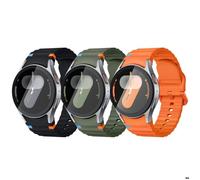 Bracelet Remplacement Compatible avec Samsung Galaxy Watch 7/FE/6/5/4 Classic (40 42 43 44 45 46 47 mm) Bracelet Rechange,Lot de 3