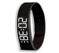 Bracelet Réveil Vibrant Silencieux - Montre Réveil Vibreur avec Affichage Numérique Lisible, Multi-Alarmes Réglables pour Seniors/Malentendants - Chronomètre Polyvalent (10/8,5/4 cm)