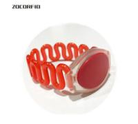 Bracelet RFID en Silicone réinscriptible T5577,125Khz,copie de carte vierge Clone dans la carte de contrôle d'accès - Type Red