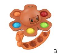 Bracelet Rotatif Lumineux Pour Enfants, Jouet À Bulle, Fidget, Décompression, Anti-Stress, Amusant, F7e8