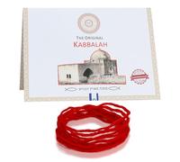 Bracelet Rouge de la Kabbale, Bracelet Rouge Israélien Original 1.5M, Porte-Bonheur Béni sur la Tombe de Rachel, Instructions et Certificat D'authenticité Inclus aux Hommes, Femmes et Amoureux