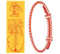 Bracelet Rouge Porte-Bonheur - Bracelet Fil Rouge de Protection Ajustable pour Homme et Femme - Cordon rouge de protection tressé à la main, Style Tibétain, Symbole de Chance, Bijoux Artisanaux