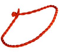 Bracelet Rouge Tissu Tresse Fin kabale Lot de 10 amitié Bresilien