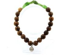 Bracelet Rubis du Brésil + Perles Rubis de Mogok, Birmanie, Myanmar de 8 mm. Qualité 2A | Longueur 19-20 cm | Rouge Rubis | TRENDYFLAIR