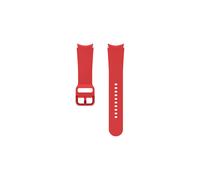 Bracelet Samsung ET-SFR87LREGEU Rouge 20mm pour Galaxy Watch4, Fluoroélastomère Résistant à la Sueur, Poids 23g