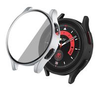 imoshion Coque rigide à couverture complète pour Samsung Galaxy Watch 4 - 44 mm - Argent