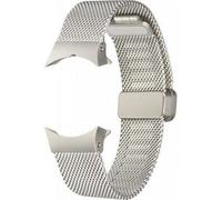 Bracelet - SAMSUNG - Galaxy Watch 4/5/6 - Maille Milanaise - Boucle Déployante - Gris/Or