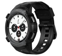 Bracelet Samsung Galaxy Watch (42mm)/Samsung Galaxy Watch 4 42mm Spigen Coque robuste Rugged Armor Pro Spigen Gris foncé Gris foncé