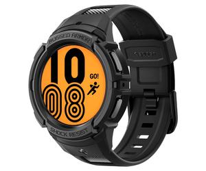 Bracelet Samsung Galaxy Watch 5 Pro Spigen Coque robuste Rugged Armor Pro Spigen Noir Noir