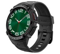 Spigen Rugged Armor Pro Coque avec Bracelet Compatible avec Samsung Galaxy Watch 6 Classic 47mm - Noir