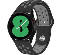 Bracelet Samsung Galaxy Watch FE,Samsung Galaxy Watch 7 - 44 mm,Samsung Galaxy Watch 7 - 40 mm imoshion Bracelet de sport en silicone avec bouton-pression rond avec épingle Noir G