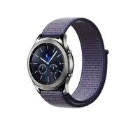 imoshion Bracelet en nylon pour Samsung Galaxy Watch 3 (45 mm) / Watch (46 mm) / Gear S3 Frontier / Gear S3 Classic (22 mm) - Violet