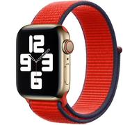 Bracelet Sangle Apple Watch En Nylon Sport Boucle 38mm/40mm Rouge