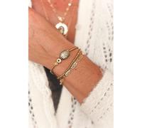 Bracelet scarabée pyrite abondance