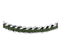 Sector No Limits Bracelet Homme en Acier, Cuir Naturel, Émail, Collection BANDY, Idées Cadeaux