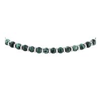 Sector Basic Green Stones 19+3 Cm Bracelet Argenté Homme