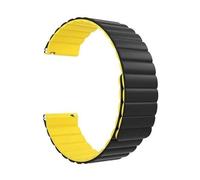 Bracelet Senbono S82, boucle bicolore, magnétique, KRD52 22 mm | Couleur: Jaune Jaune