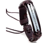 Bracelet Sentence - Marron foncé KP33144