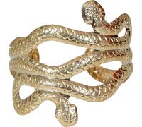 Bracelet serpent romain Carnaval Antique Ornement mythologique Bracelet Viking Costume Médiéval Classique Noble Accessoires, Couleur : Or