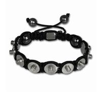 Bracelet Shamballa Original Sterlinx Avec 9 Réglages De Billes En Acier Inoxydable Sha90