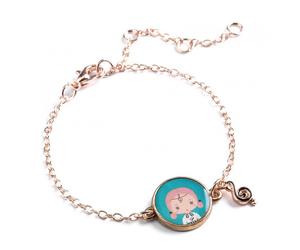 Bracelet Sidonie de Tinyly Univers avec Médaillon et Charms Coloré