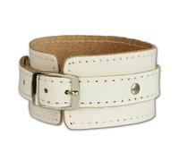 Bracelet Silberdream Bracelet Femme Blanc Cuir - Cuir De Vachette Tannée - La1189w