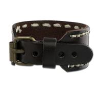 Bracelet Silberdream Cuir Homme Marron - Cuir De Vachette Tannée - Lap526b
