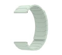 Bracelet Silicone 20mm pour Garmin Forerunner 570 42mm/165/Vivoactive 6/5 | Bracelet Magnétique de Remplacement pour Garmin Vivoactive 5/Forerunner 70 43mm/170/Approach S50 42mm/S44 - Menthe