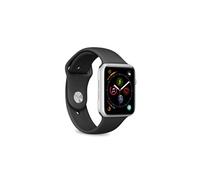 Bracelet silicone Apple Watch 42-44 mm S/M/L Noir