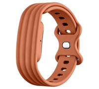 Bracelet Silicone de Sport Souple Réglable Compatible avec Google Fitbit Air, Boucle, Résistante à l'eau et à la Sueur, Ajustement Réglable pour Tracker d'activité Sans écran (Brun, 28.3cm)