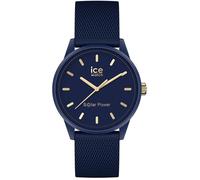 Bracelet silicone / plastique homme - ICE WATCH - Montre Ice solar power navy gold mesh - Couleur de la matière:Bleu