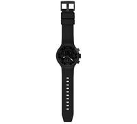 Bracelet silicone / plastique homme - SWATCH - Montre Swatch Checkpoint Black Famille Big Bold - Couleur de la matière:Noir