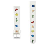 bracelet silicone plat pour montre akteo 17mm plage