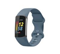 imoshion imoshion Bracelet silicone Fitbit Charge 5 / 6 S Official Blue Bleu